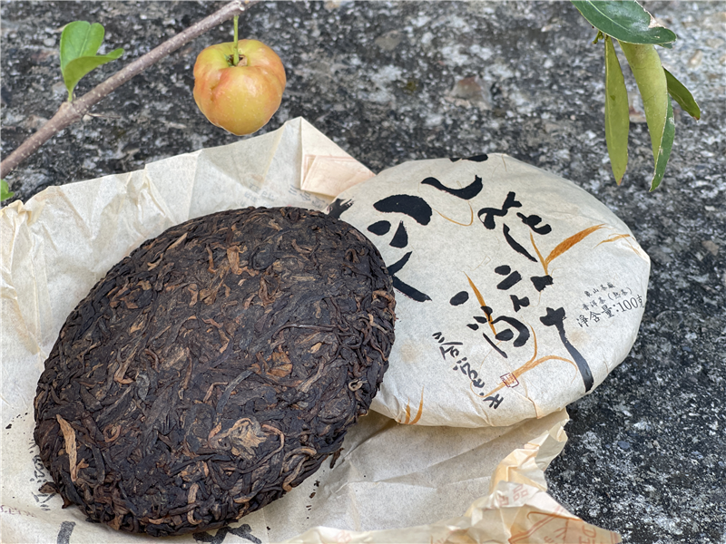 2018 桃花醉 - 熟茶 - 囍字號女兒茶 - 100g